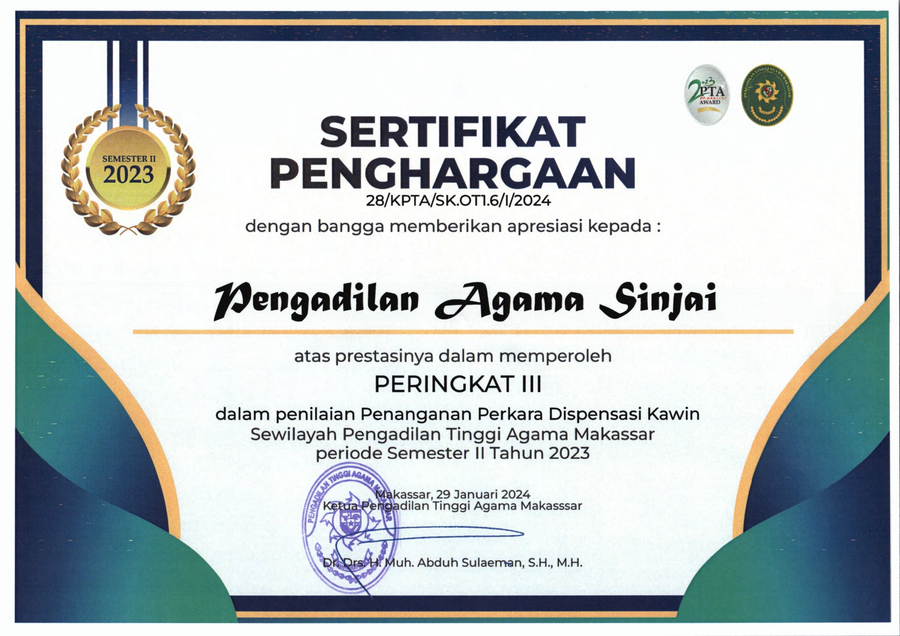 sertifikat hawasbid