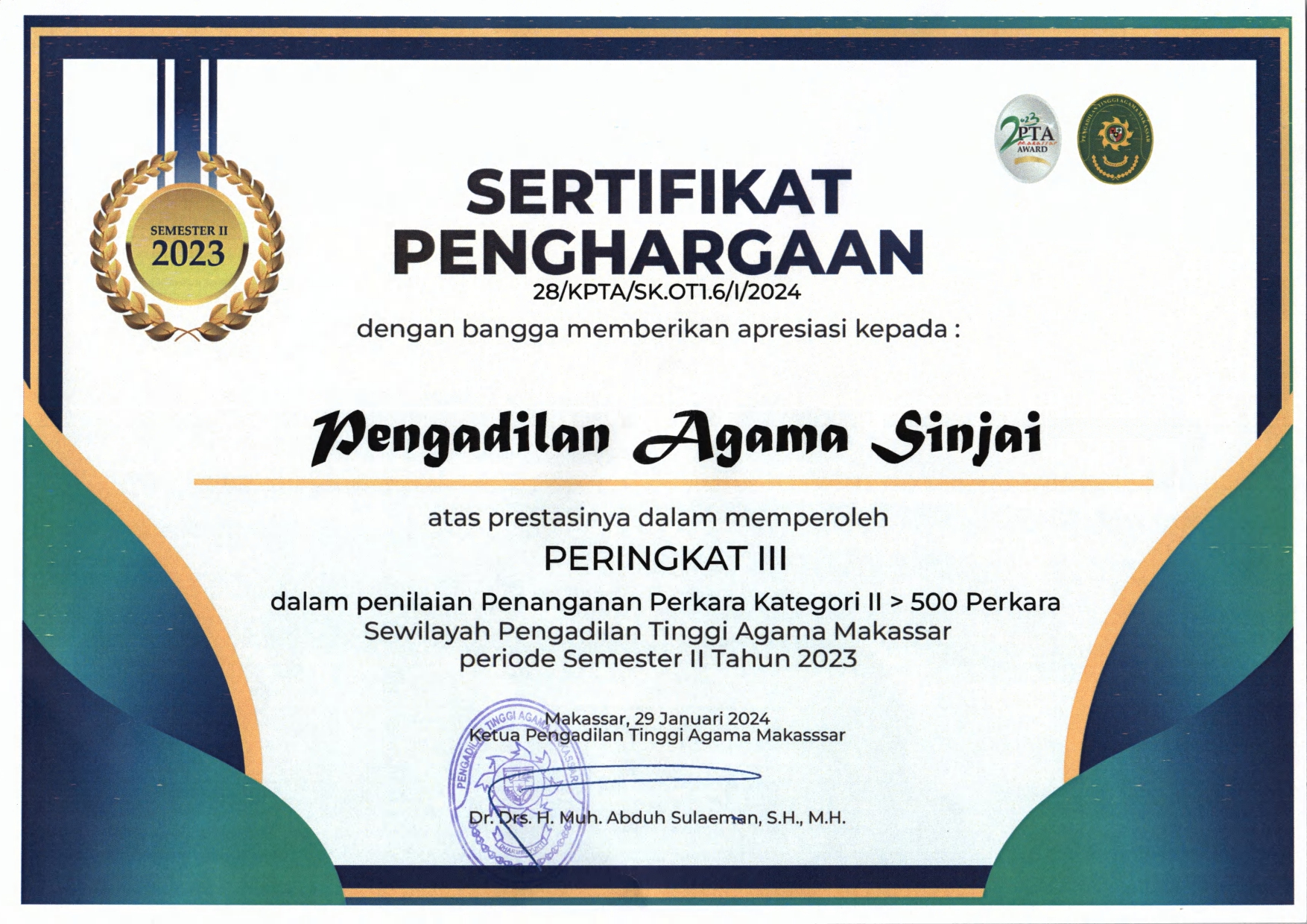 sertifikat hawasbid
